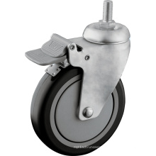 Medium Duty PU Casters with Brake